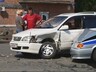 ДТП в Саяногорске. Автоледи протаранила полицейскую машину