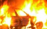 В Хакасии сгорел брошенный автомобиль