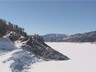 На Саяно-Шушенском водохранилище затонула машина