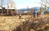 В поселке Майна прошел субботник