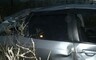 Возле деревни Новокурск в Хакасии опрокинулась Honda Fit