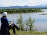 В Саяногорске детям предложили нарисовать Енисей