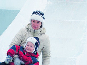 Ледовые городки для жителей Хакасии - от Дениса Сафронова