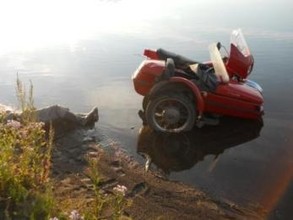 В окрестностях деревни Новониколаевка разбился мотоциклист