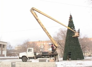 Саяногорск готовится к новому году