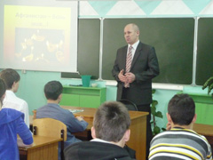 В Саяногорске прошли "Уроки мужества"