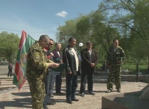 Саяногорские пограничники принимают поздравления