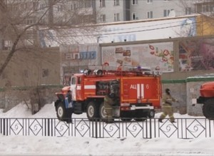 Пожар в кинотеатре «Альянс» – учения саяногорских огнеборцев