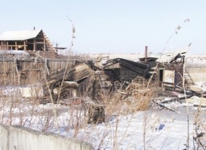 Пожар в Новоенисейке. В огне погибли люди