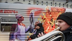 Завтра в Абакан прибывает поезд эстафеты Олимпийского огня