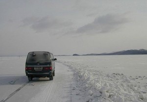 В Новоселовском районе открыта ледовая переправа через Красноярское водохранилище
