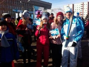 Эстафета Паралимпийского огня в Хакасии завершена, но люди еще празднуют