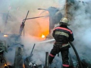В Хакасии не могут установить личность сгоревшего человека