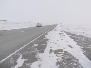 В Хакасии пешеход получил обморожение, заснув на трассе