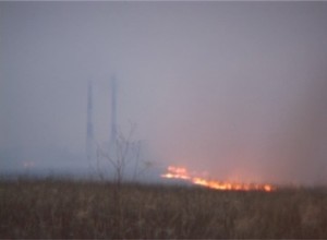Степные палы окружают Саяногорск