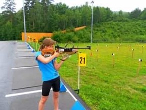Детские соревнования по биатлону в Черемушках прошли на ура