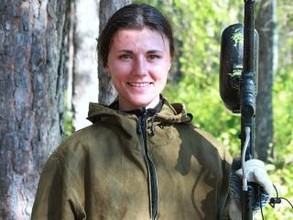 Саяногорские дамы состязались в пейнтболе