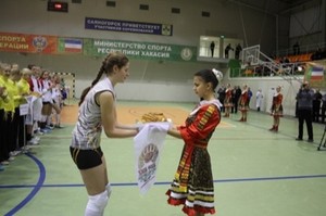 В Хакасии проходят Всероссийские соревнования по волейболу