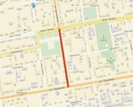 В Абакане ограничивается движение транспорта