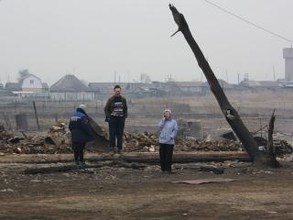 РУСАЛ обеспечил погорельцев временным жильем