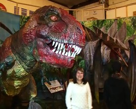 В Саяногорск прибыли гости с «Планеты динозавров»
