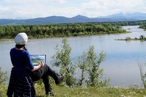 В Саяногорске стартовал стартовал экологический марафон в честь Дня Енисея