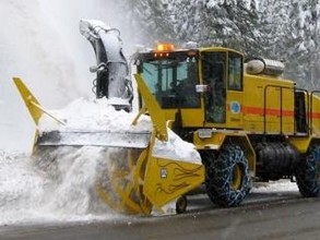 Дорогу Абакан - Саяногорск чистили почти сутки