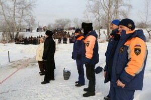В Хакасии на Крещение в водоемах искупались 5,5 тысяч человек