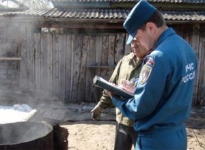 В Хакасии штрафуют поджигателей травы