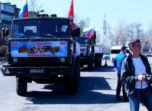 Саяногорск внес свою лепту памяти в Автопробег Победы