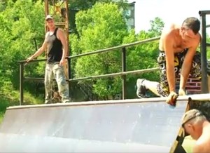 Экстрим городок в Саяногорске практически готов
