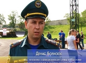 В Саяногорске огнеборцы Хакасии определили сильнейших легкоатлетов