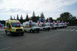 Хакасия получит дополнительно шесть санитарных автомобилей