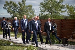 С рабочим визитом глава Хакасии посетил Саяногорск