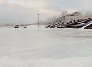 В Саяногорске открылся городской каток
