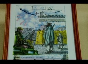 В Саяногорском музее открылась выставка художника – афганца Рената Шафикова