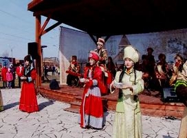 Саяногорск встретил Новый год по хакаски