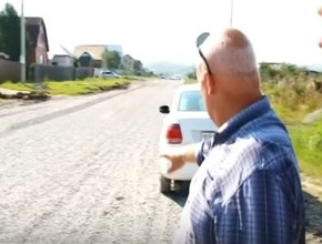 Улицу Нагорную в Саяногорске продолжают ремонтировать