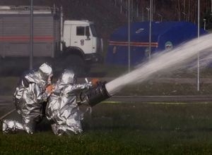 Майнская ГЭС стала тренировочным полигоном для учений МЧС